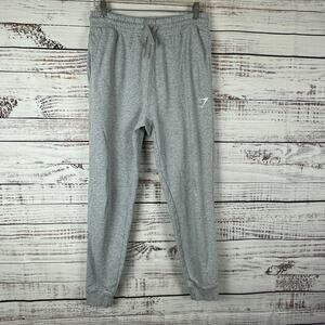 Womens Gymhark Gray Sweatpants Joggers Activewear Lounge Casual Knit Sz M